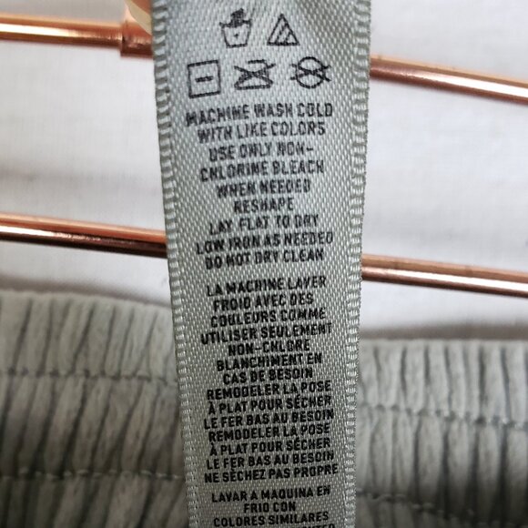 SKIMS Gray Velour Wide Leg Jogger Pants Sweatpants Pull-on size XL Lounge Soft - Picture 13 of 15